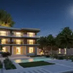 Modern land scape design